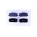 Bromsbeläggssats, skivbroms 8DB 355 010-071 Hella