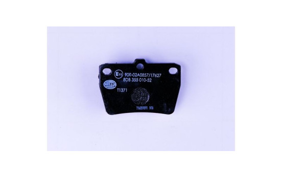 Bromsbeläggssats, skivbroms 8DB 355 010-521 Hella, bild 2