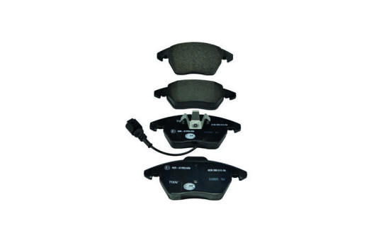 Bromsbeläggssats, skivbroms 8DB 355 010-581 Hella
