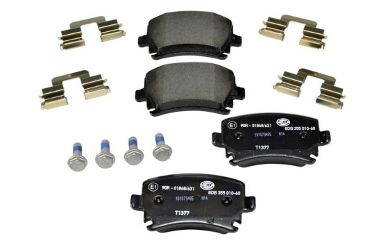 Bromsbeläggssats, skivbroms 8DB 355 010-601 Hella, bild 3