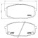 Bromsbeläggssats, skivbroms 8DB 355 010-611 Hella, miniatyr 7