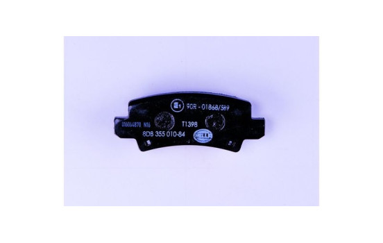 Bromsbeläggssats, skivbroms 8DB 355 010-841 Hella, bild 2