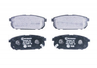 Bromsbeläggssats, skivbroms 8DB 355 010-871 Hella