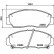 Bromsbeläggssats, skivbroms 8DB 355 010-981 Hella Pagid GmbH