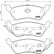 Bromsbeläggssats, skivbroms 8DB 355 011-061 Hella Pagid GmbH