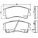 Bromsbeläggssats, skivbroms 8DB 355 011-141 Hella, miniatyr 4