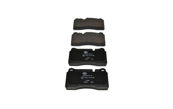Bromsbeläggssats, skivbroms 8DB 355 011-851 Hella