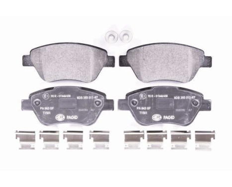 Bromsbeläggssats, skivbroms 8DB 355 011-871 Hella Pagid GmbH, bild 5