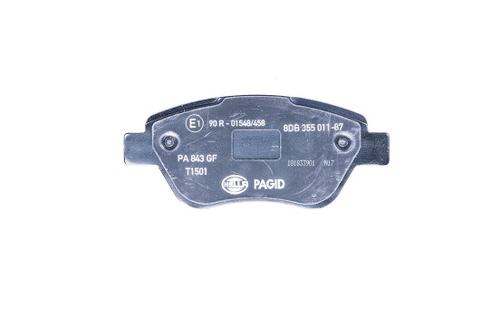 Bromsbeläggssats, skivbroms 8DB 355 011-871 Hella, bild 3