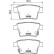 Bromsbeläggssats, skivbroms 8DB 355 012-171 Hella, miniatyr 4