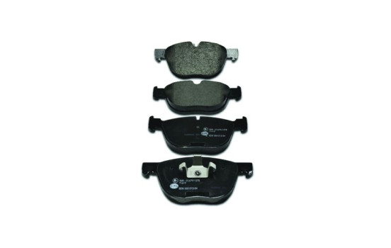 Bromsbeläggssats, skivbroms 8DB 355 012-541 Hella