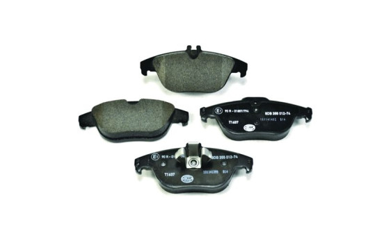 Bromsbeläggssats, skivbroms 8DB 355 012-741 Hella
