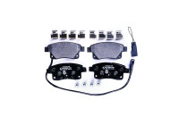Bromsbeläggssats, skivbroms 8DB 355 012-781 Hella
