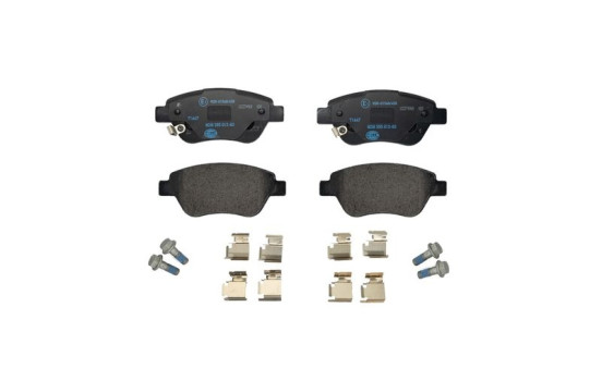 Bromsbeläggssats, skivbroms 8DB 355 012-831 Hella