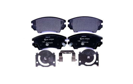 Bromsbeläggssats, skivbroms 8DB 355 013-041 Hella