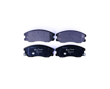 Bromsbeläggssats, skivbroms 8DB 355 013-121 Hella
