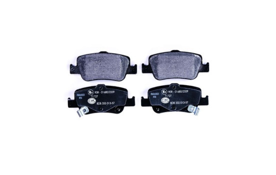 Bromsbeläggssats, skivbroms 8DB 355 013-571 Hella