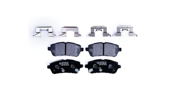 Bromsbeläggssats, skivbroms 8DB 355 014-001 Hella