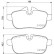 Bromsbeläggssats, skivbroms 8DB 355 014-621 Hella, miniatyr 4