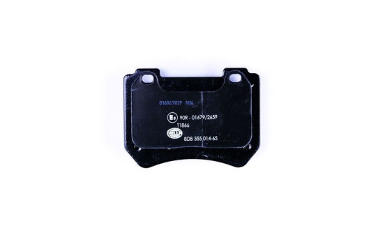 Bromsbeläggssats, skivbroms 8DB 355 014-651 Hella, bild 2