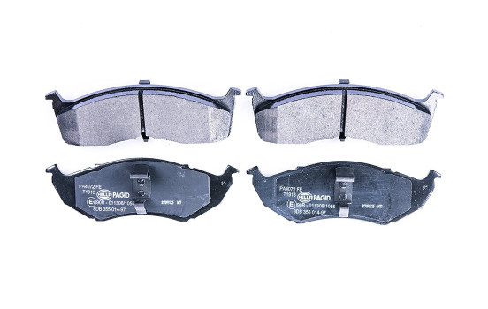 Bromsbeläggssats, skivbroms 8DB 355 014-971 Hella
