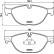 Bromsbeläggssats, skivbroms 8DB 355 015-251 Hella, miniatyr 4