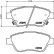 Bromsbeläggssats, skivbroms 8DB 355 015-441 Hella, miniatyr 4