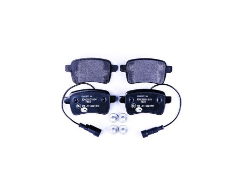 Bromsbeläggssats, skivbroms 8DB 355 015-541 Hella