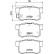 Bromsbeläggssats, skivbroms 8DB 355 015-611 Hella, miniatyr 4
