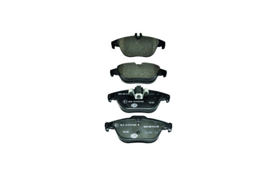 Bromsbeläggssats, skivbroms 8DB 355 016-281 Hella