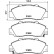 Bromsbeläggssats, skivbroms 8DB 355 016-441 Hella Pagid GmbH