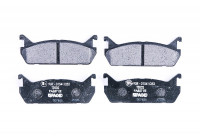 Bromsbeläggssats, skivbroms 8DB 355 016-601 Hella