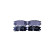 Bromsbeläggssats, skivbroms 8DB 355 016-621 Hella
