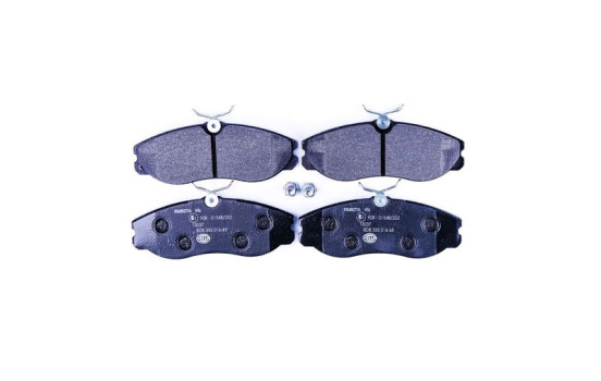 Bromsbeläggssats, skivbroms 8DB 355 016-651 Hella
