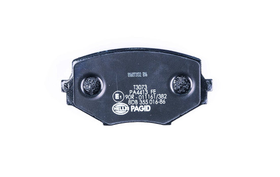 Bromsbeläggssats, skivbroms 8DB 355 016-861 Hella, bild 2