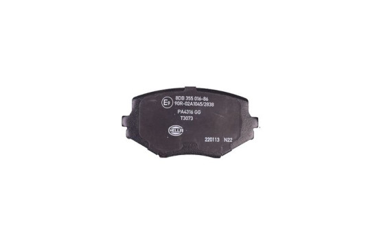 Bromsbeläggssats, skivbroms 8DB 355 016-861 Hella, bild 4