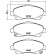 Bromsbeläggssats, skivbroms 8DB 355 017-321 Hella, miniatyr 4