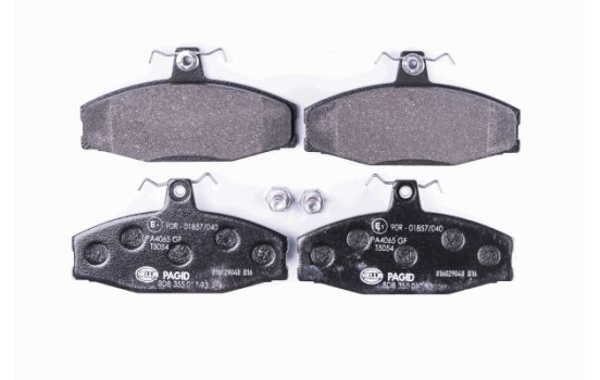 Bromsbeläggssats, skivbroms 8DB 355 017-931 Hella