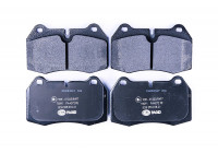 Bromsbeläggssats, skivbroms 8DB 355 018-211 Hella