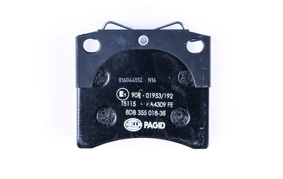 Bromsbeläggssats, skivbroms 8DB 355 018-381 Hella, bild 3