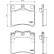 Bromsbeläggssats, skivbroms 8DB 355 018-381 Hella, miniatyr 7