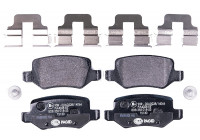 Bromsbeläggssats, skivbroms 8DB 355 018-531 Hella