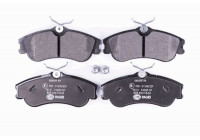 Bromsbeläggssats, skivbroms 8DB 355 018-541 Hella
