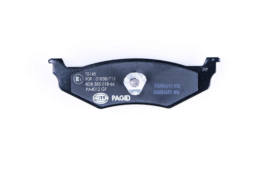 Bromsbeläggssats, skivbroms 8DB 355 018-661 Hella, bild 2