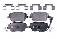 Bromsbeläggssats, skivbroms 8DB 355 018-811 Hella