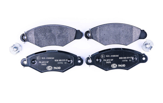 Bromsbeläggssats, skivbroms 8DB 355 019-311 Hella