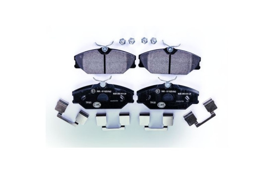 Bromsbeläggssats, skivbroms 8DB 355 019-391 Hella, bild 4
