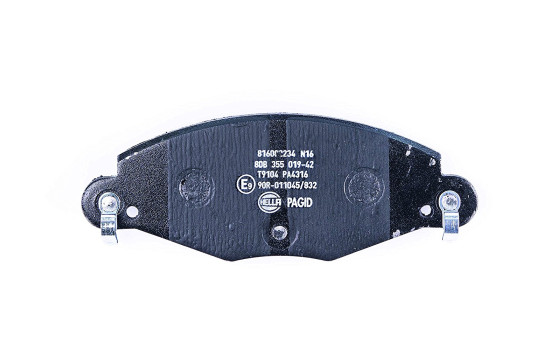 Bromsbeläggssats, skivbroms 8DB 355 019-421 Hella, bild 2