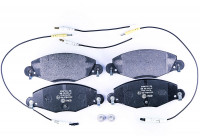 Bromsbeläggssats, skivbroms 8DB 355 019-421 Hella