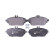 Bromsbeläggssats, skivbroms 8DB 355 019-721 Hella, miniatyr 5